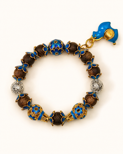 Why Pair Agarwood With Colorful Enamel? The Contrast Is the Point